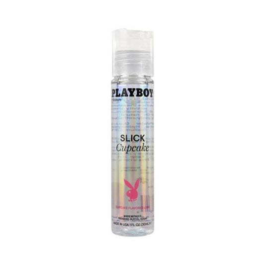 Playboy Slick Flavored Water-based Lubricant Cupcake 1 Oz.