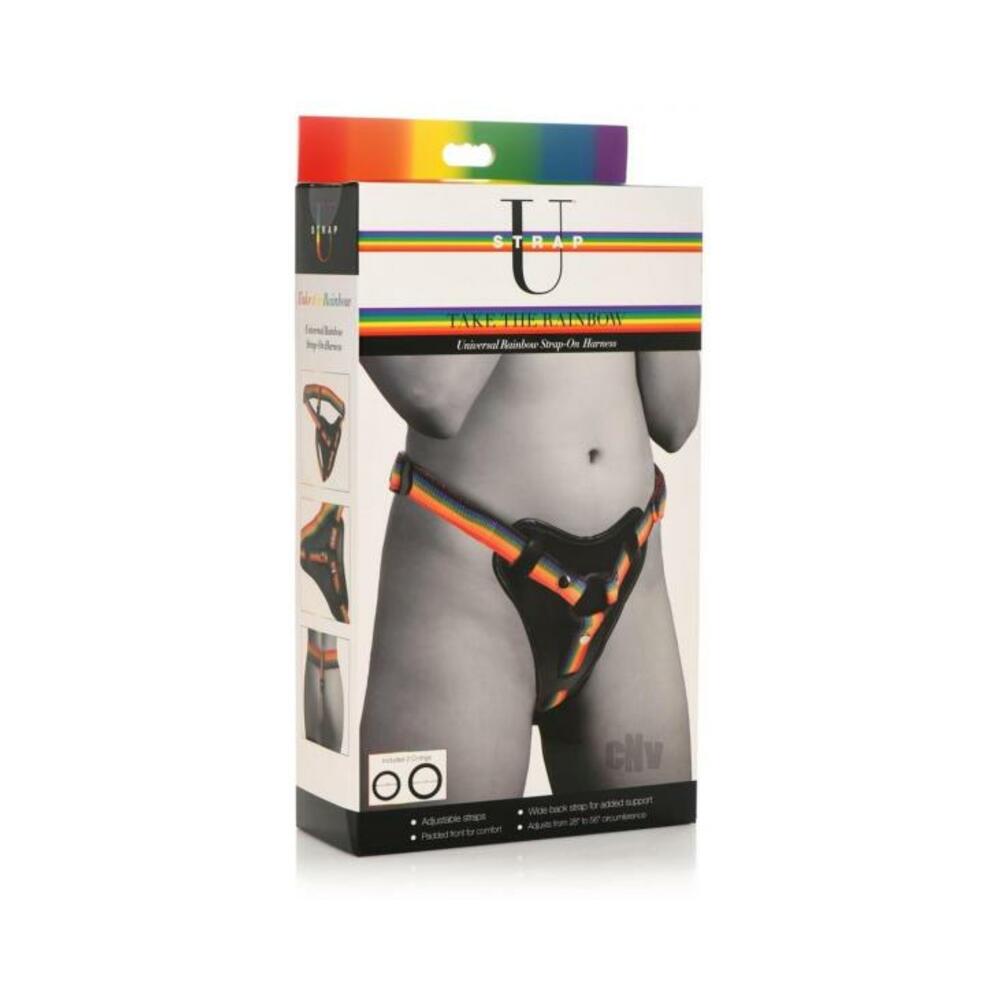 Strap U Take The Rainbow Harness