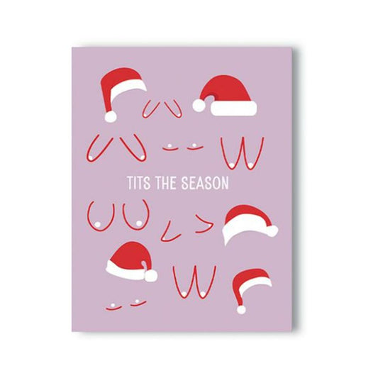 Tits The Season Holiday Season Card