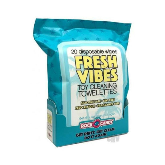 Fresh Vibe Wipes Travel Pack 20ct