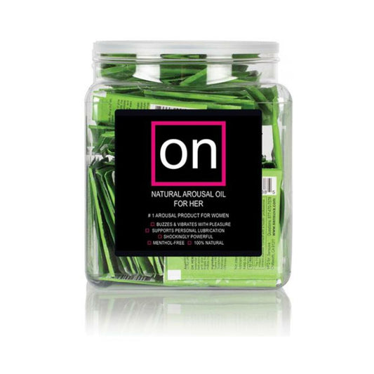On Hemp Oil Infused Female Arousal Oil - Tub Of 75 Single Use Ampoule