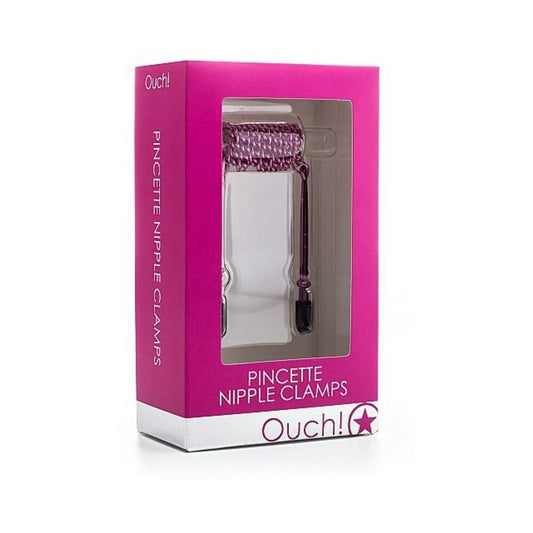 Ouch Pincette Nipple Clamps Pink