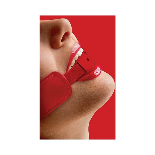 Brace Ball Gag Red