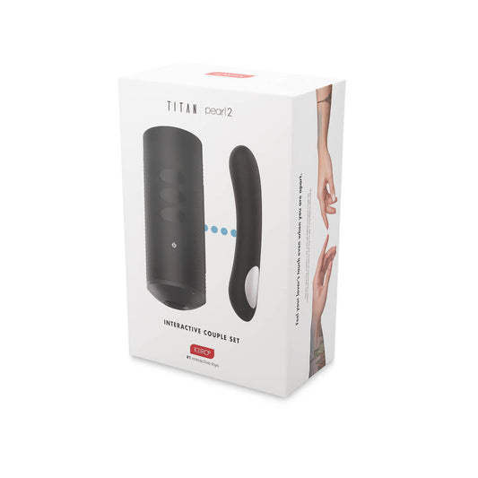Titan & Pearl2 Couple Set Black