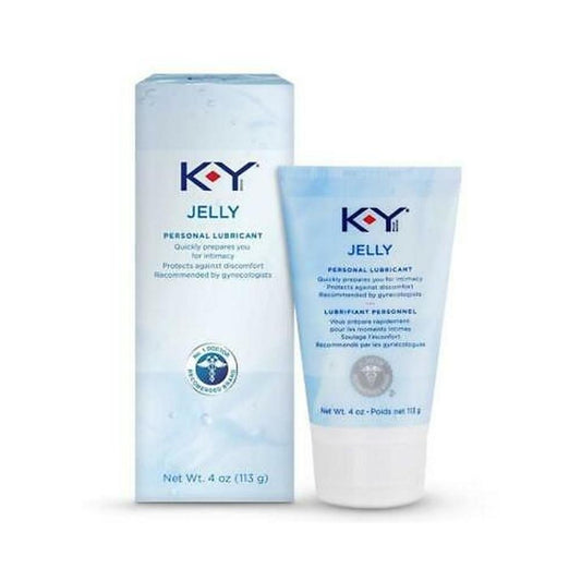 K-Y Jelly 4oz Tube Personal Water Based Lubricant