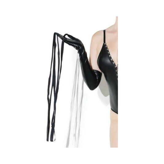 Wetlook Gloves W/ Whips Black O/s