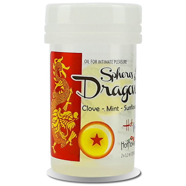 Massage Oil Hot Ball Spheres Of The Dragon 2Pk