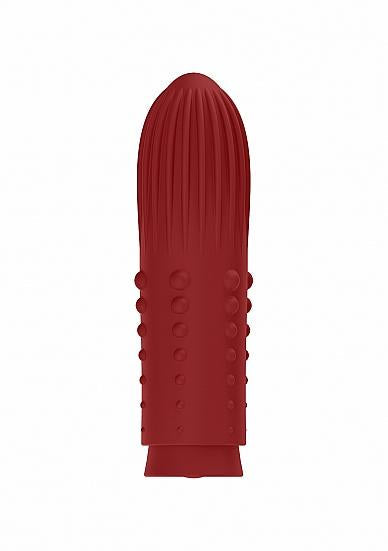 Elegance Lush Turbo Rechargeable Bullet Vibrator Red