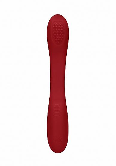 Double Ended Vibrator - Flex - Red