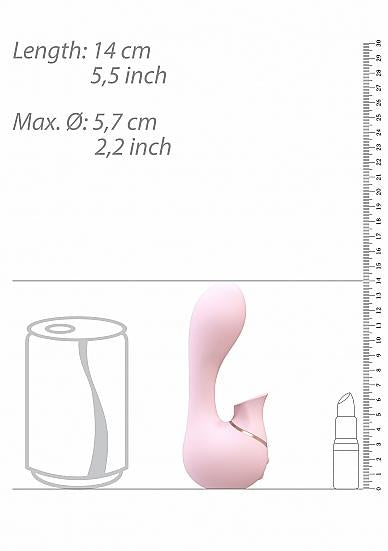 Irresistible Mythical Pink Clitoral G-Spot Vibrator