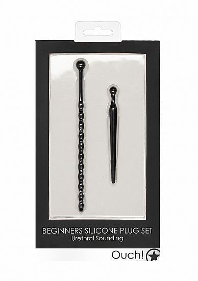 Beginners Silicone Plug Set - Black