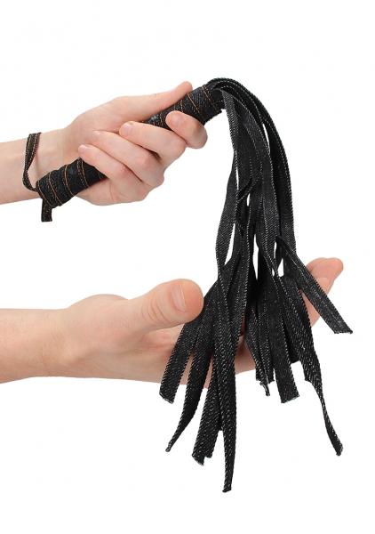 Denim Flogger - Roughend Denim Style - Black