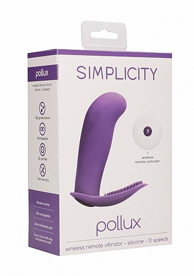 Wireless Remote Vibrator - Leon - Purple
