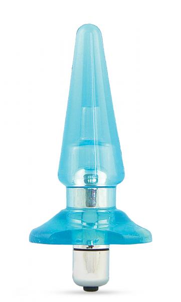Basic Vibra Anal Plug Blue