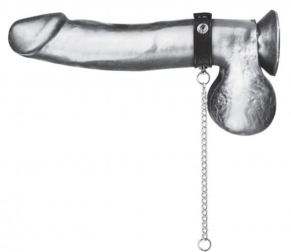 C & B Gear Snap Cock Ring with Leash 12 inches