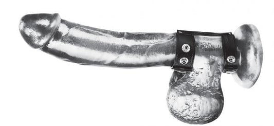 C & B Gear Duo Snap Cock And Ball Ring Black