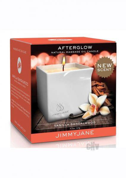 Jimmyjane Afterglow Massage Candle - Vanilla Sandalwood