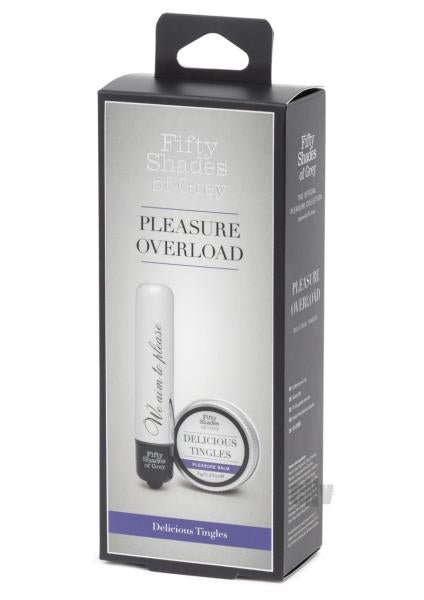 Fifty Shades Of Grey Pleasure Overload Delicious Tingles Gift Set 2 Pieces