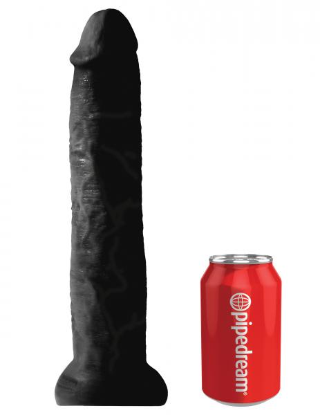King Cock 13" Dildo - Black