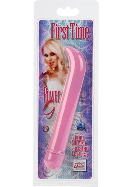 First Time Power G Vibe Waterproof 6.25 Inch Pink