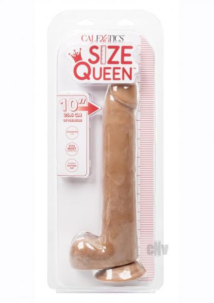 Size Queen 10in Brown