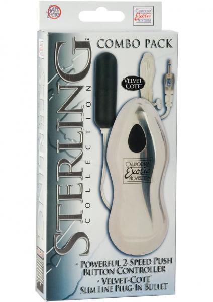 Velvet Cote Plug In Bullet 2 Speed Push Button Controller