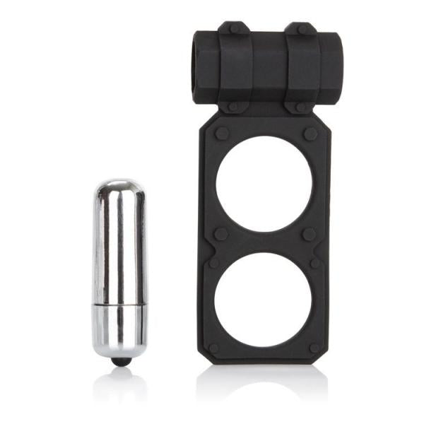 Silicone Lovers Gear Figure 8 Enhancer Black