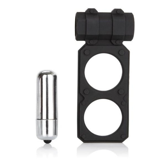 Silicone Lovers Gear Figure 8 Enhancer Black