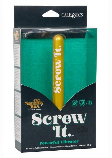 Naughty Bits Screw It Powerful Vibrator
