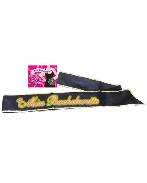 Miss Bachelorette Sash Glow In The Dark