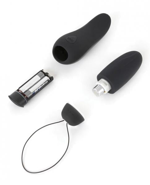 Bnaughty Deluxe Unleashed Wireless Bullet Vibrator Black