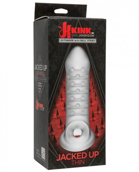 Kink Jacked Up Extender with Ball Strap 6 Inch Sheer Thin