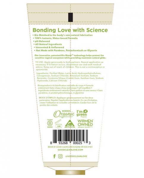 Good Clean Love Bionude Personal Lubricant 3oz