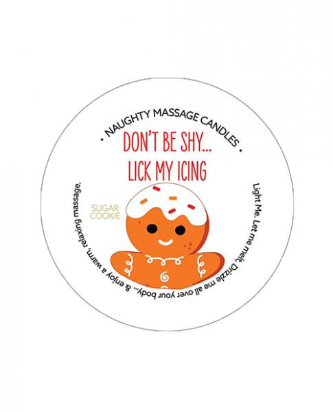 Kama Sutra Mini Massage Holiday Candle - 1.7 Oz Lick My Icing