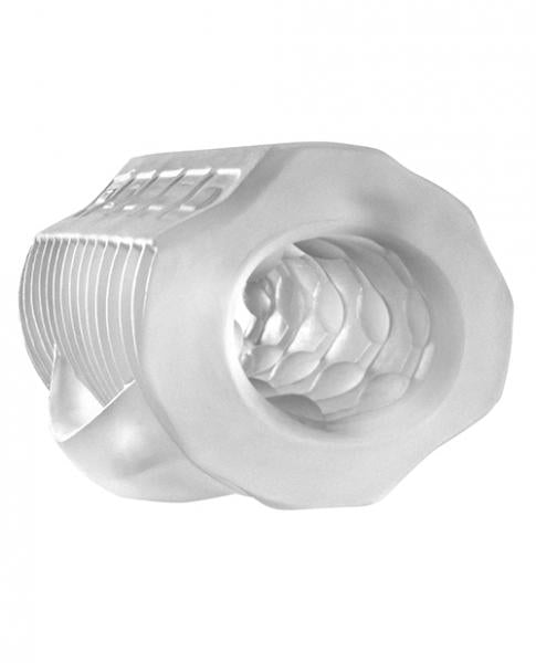 The Rocco Jack Daddy Wide Mouth Stroker Clear