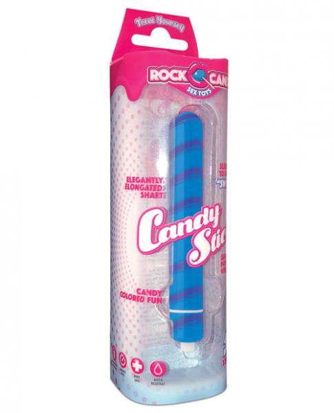 Rock Candy Stick Vibrator Blue