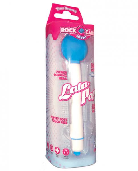 Rock Candy Lala Pop Vibrator - Blue