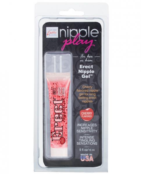Nipple Play Erect Nipple Gel Cherry .5oz
