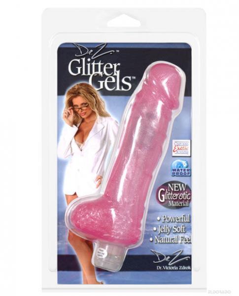 Shanes World Gel Dong with Balls Pink Vibrator