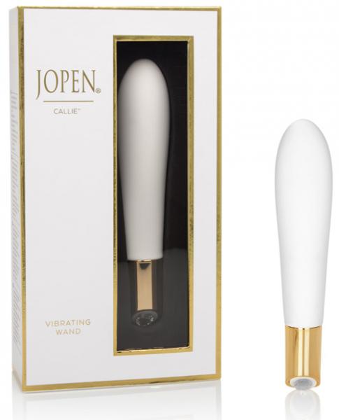 Callie Vibrating Wand White