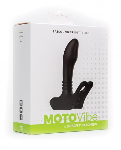 Sport F*cker Motovibe Tailgunner Butt Plug Black