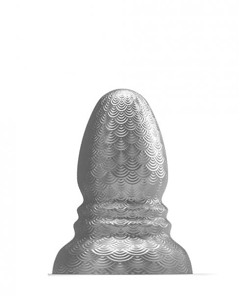 665 Stretch'r Ripple Butt Plug - M Gun Metal