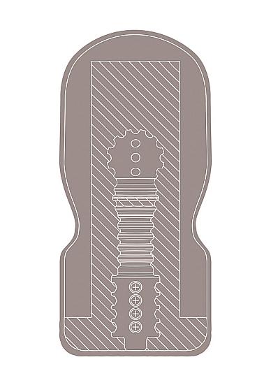 Easy Rider Outlaw Male Mouth Masturbator Beige