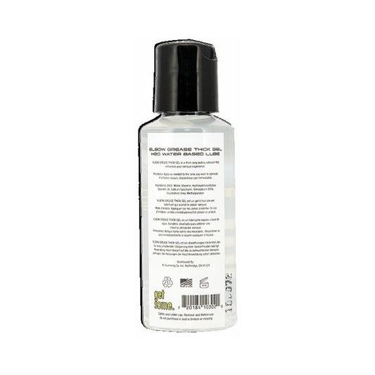 Elbow Grease H2O Thick Gel Lubricant 2.4oz