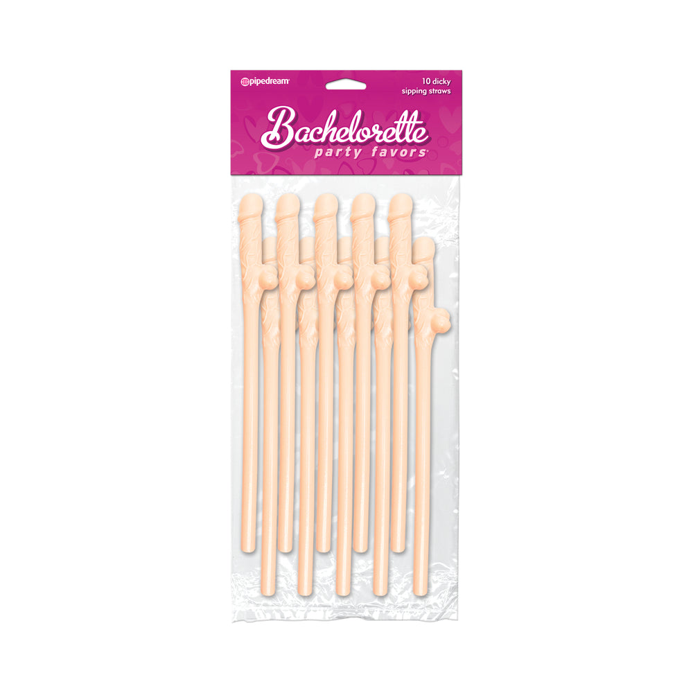 Bachelorette Party Favors Dicky Sipping Straws