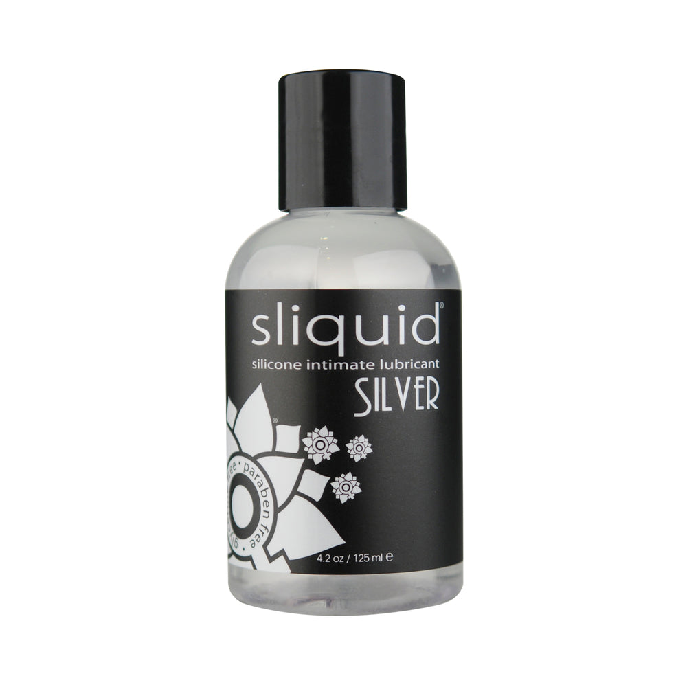 Sliquid Naturals Silver Silicone Lubricant 4.2oz