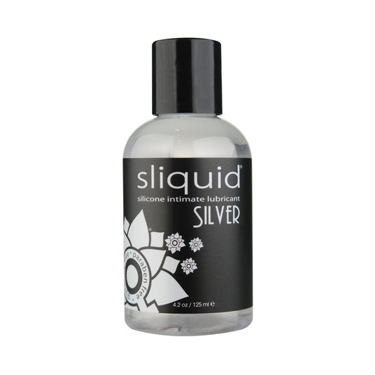 Sliquid Naturals Silver Silicone Lubricant 4.2oz