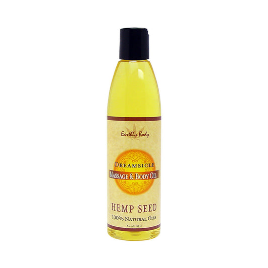 Earthly Body Massage Oil Dreamsicle 8 ounces