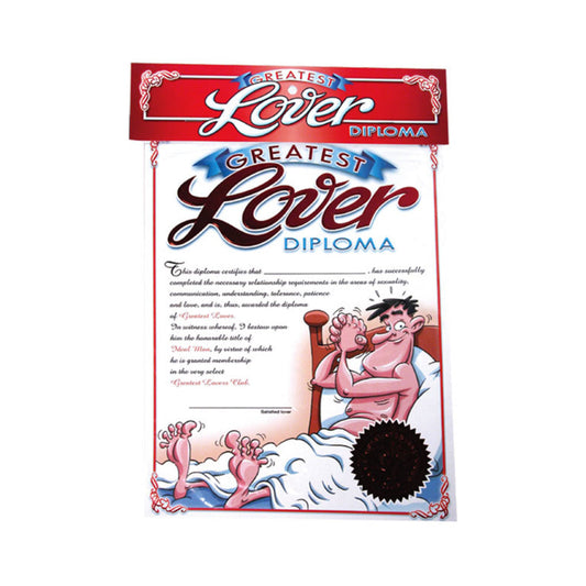 Greatest Lover Diploma (Male)