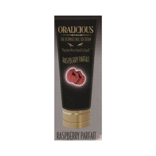 Oralicious The Ultimate Oral Sex Cream Raspberry 2oz